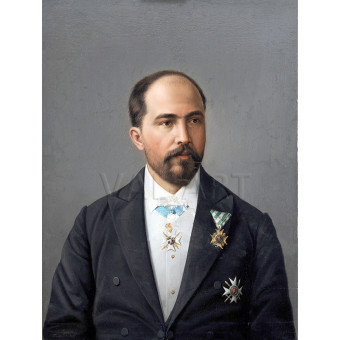 РЕПРОДУКЦИИ НА КАРТИНИ Портрет на Стамболов (1895)